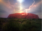 uluru_lightening